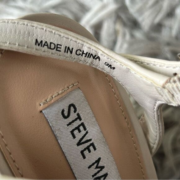 Steve Madden Tille chunky platform high heel sandals women’s shoe size 9 - Picture 11 of 13